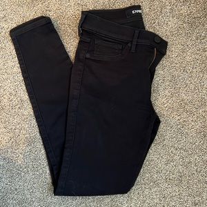 Black Express jeggings